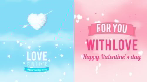 Download Valentines Day Card After Effect Template