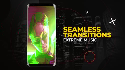 Download Vertical Extreme Music Transition Premiere Pro Template