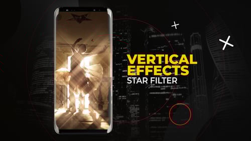 Download Vertical Star Filter Effects Premiere Pro Template