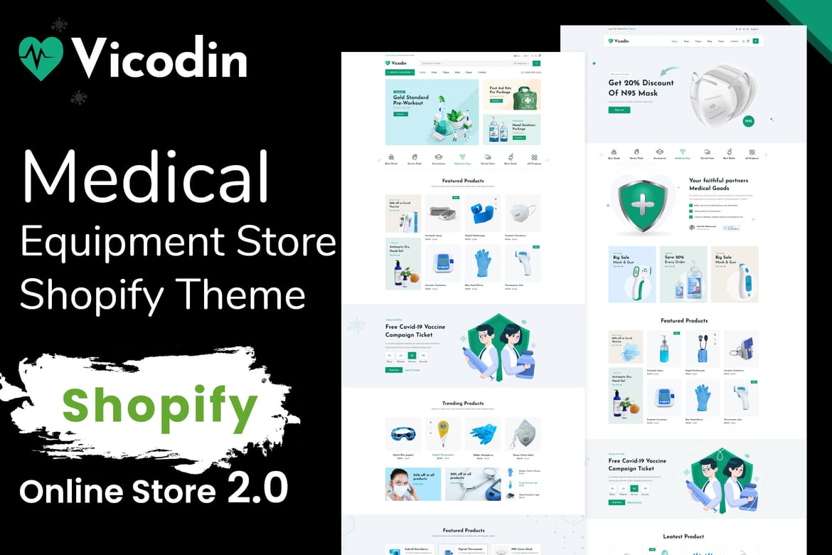 Download Vicodin - Medical Equipment Store Shopify Theme