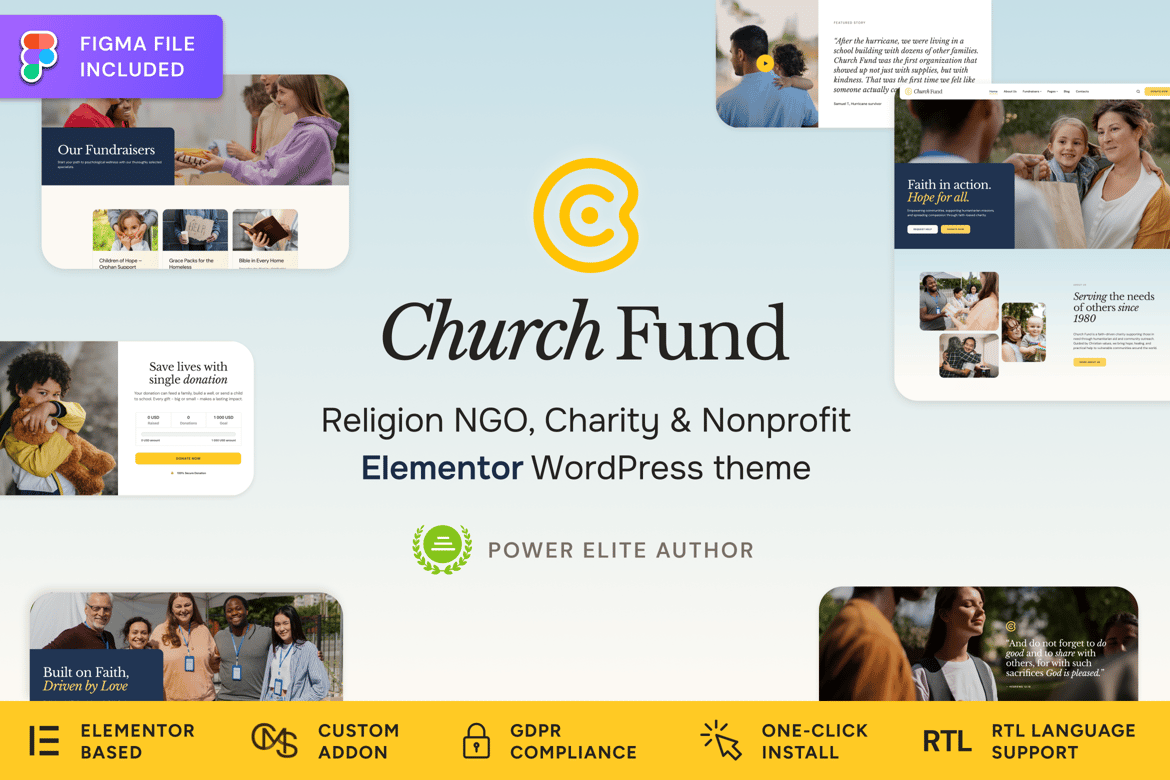 Download Church Fund - Religion, NGO & Charity Theme