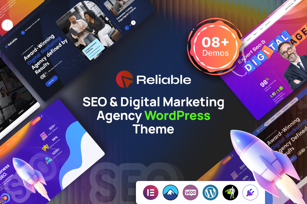 Download Reliable - SEO & Digital Marketing Agency WordPres
