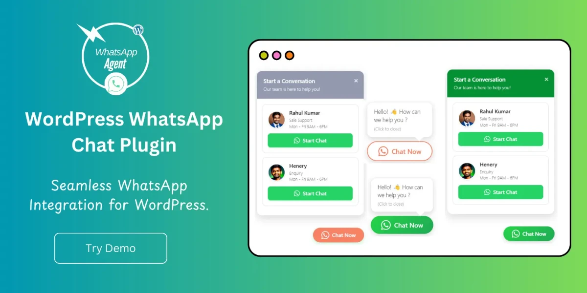 Whatsapp Chat WordPress Plugin